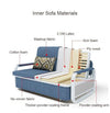 SearchFindOrder Multifunctional Storage Folding Sofa Bed