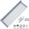 SearchFindOrder Multipurpose Stainless-Steel Roll-up Drying Rack