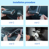 SearchFindOrder New Car Fan Magnetic Fan Car Cooler Silent Wireless Charging USB Fan 3Speed Adjustable Universal Car Rear Seat Auto Cooling