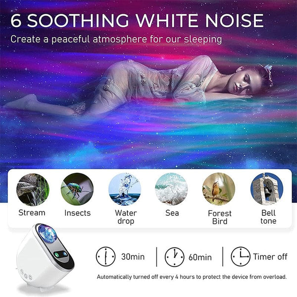 SearchFindOrder NEW Northern Light Aurora Projectors Galaxy Star Projector Starry Sky Moon Lamp Decoration Bedroom Home Room Luminaires Gift