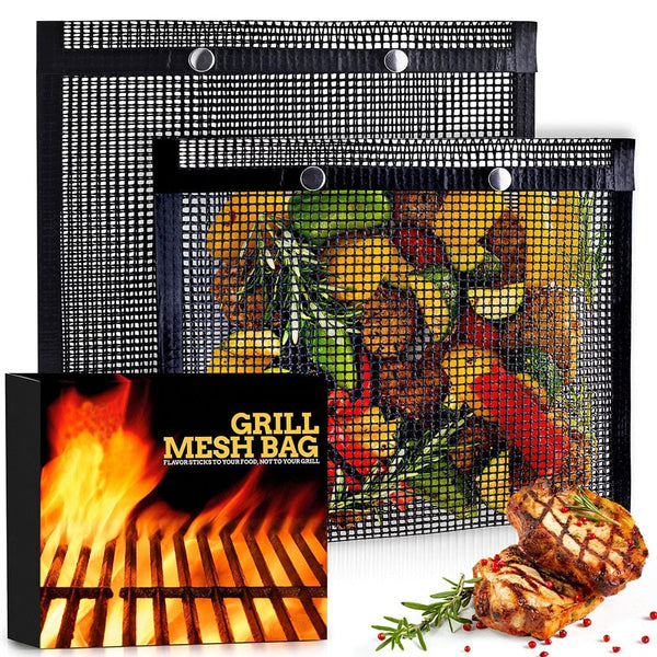 SearchFindOrder Non-Stick Mesh Grilling BBQ Bag