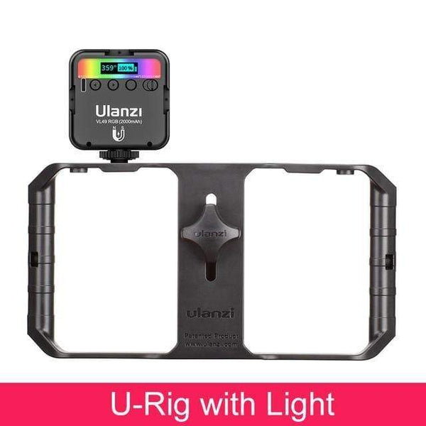 SearchFindOrder Orange Mini RGB Video Lighting for Photography