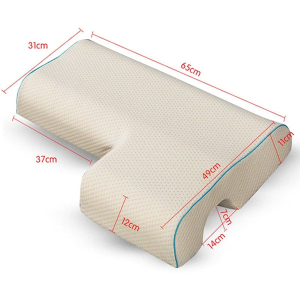 SearchFindOrder Orthopedic Memory Foam Cuddle Pillow