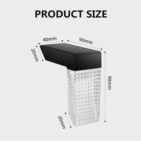 SearchFindOrder Outdoor Garden and Deck LED Solar Lights (2/4/6 Pieces)