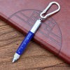 SearchFindOrder oval blue Multifunctional Touch Screen Keychain Screw Driver Pen