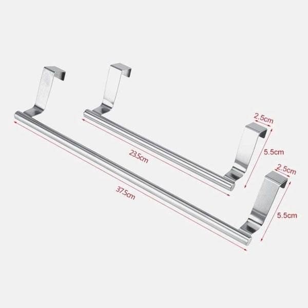 SearchFindOrder Over Kitchen Cabinet Door Towel Rack Bar
