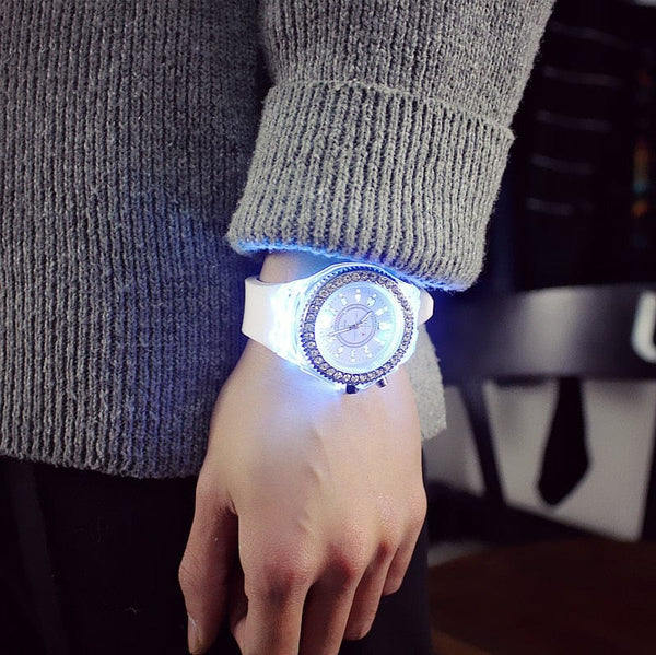 SearchFindOrder Personality Fashion Luminous LED Colorful Watch