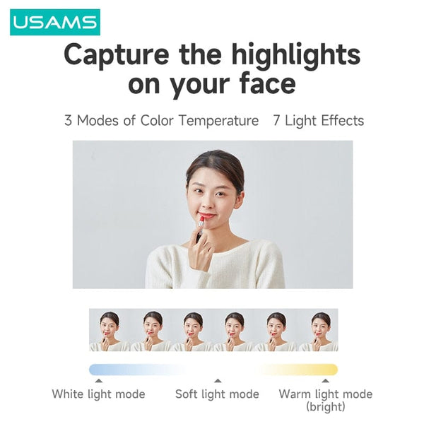 SearchFindOrder Phone Holder & Selfie Fill Light For Video Conferencing