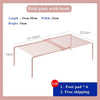 SearchFindOrder Pink Adjustable Holders Metal Racks For Kitchen Cabinet Organizer
