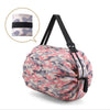 SearchFindOrder Pink camouflage Waterproof Reusable Foldable Shopping and Travel Bag