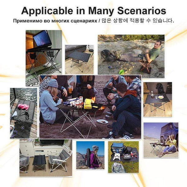 SearchFindOrder Portable Camping Furniture Foldable Chair and Table