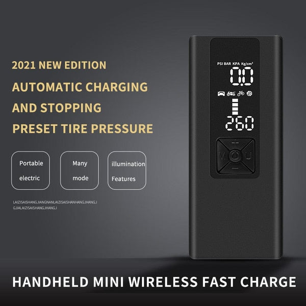 SearchFindOrder Portable Cordless Air Compressor (12V 150PSI)