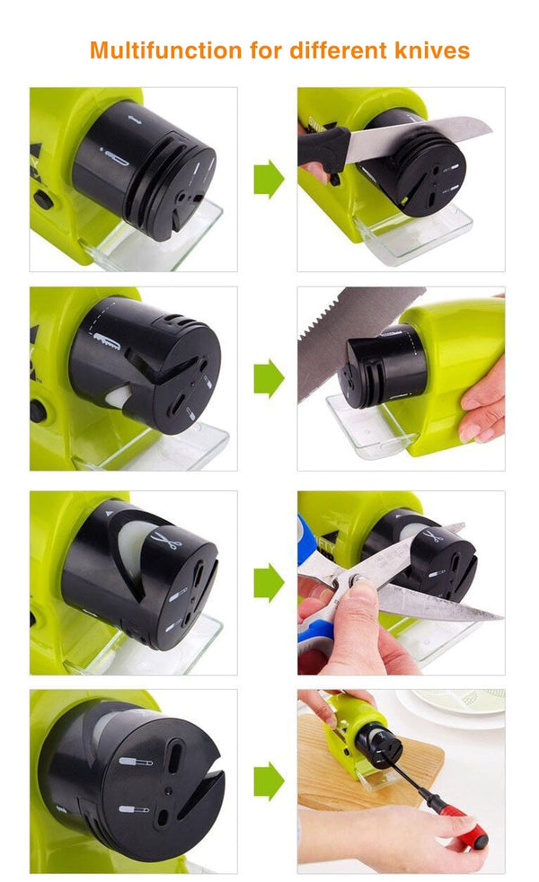 SearchFindOrder Portable Electric Knife and Scissors Sharpener