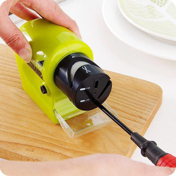 SearchFindOrder Portable Electric Knife and Scissors Sharpener