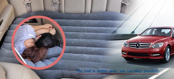 SearchFindOrder Portable Inflatable Car Back Seat Sleeping Mattress & Camping Air Bed