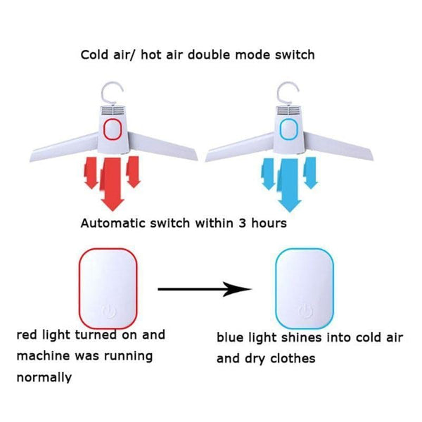 SearchFindOrder Portable Magic Drying Hanger
