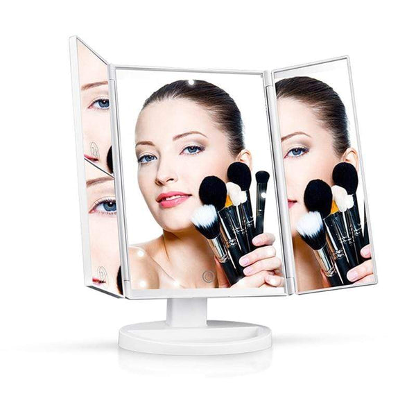 SearchFindOrder Portable Magnifying Tri Fold Makeup Mirror