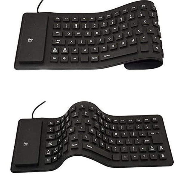 SearchFindOrder Portable Mini USB Waterproof Flexible Keyboard