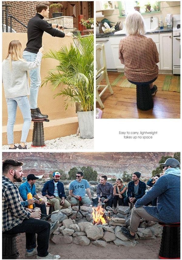 SearchFindOrder Portable Retractable Folding Stool