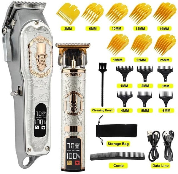 SearchFindOrder Professional Hair Trimmer with LCD Display