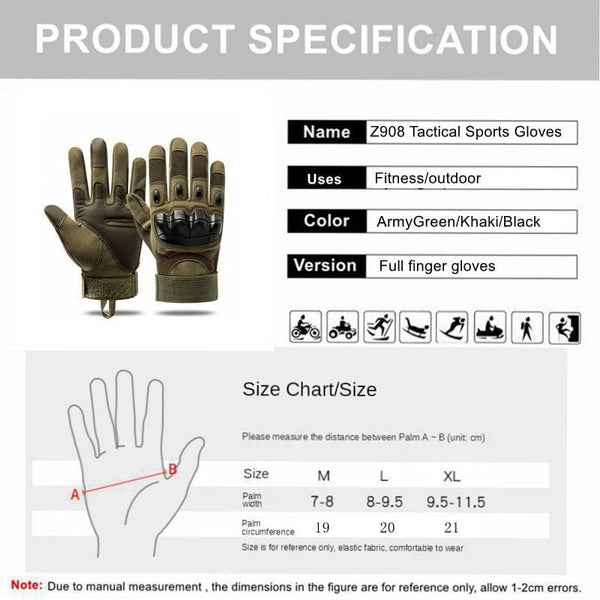 SearchFindOrder Protective Tactical Military Gloves