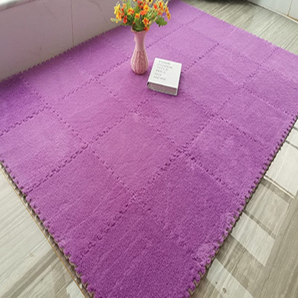 SearchFindOrder Purple / 10MM thickness10PCS Puzzle Floor Carper Mats
