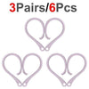 SearchFindOrder Purple 3 Pairs Ear Hook AirPods Holder