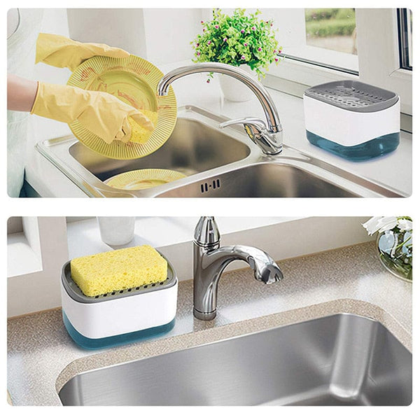 SearchFindOrder Push Style Kitchen Dish Soap Dispenser