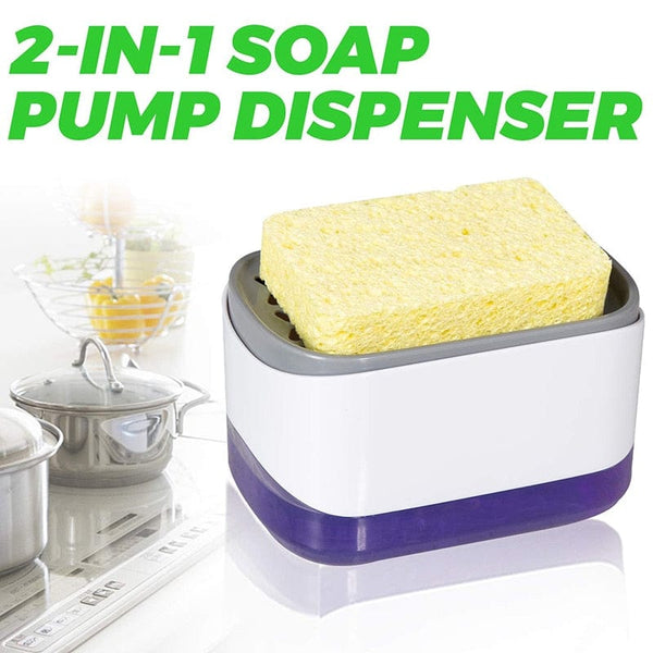 SearchFindOrder Push Style Kitchen Dish Soap Dispenser