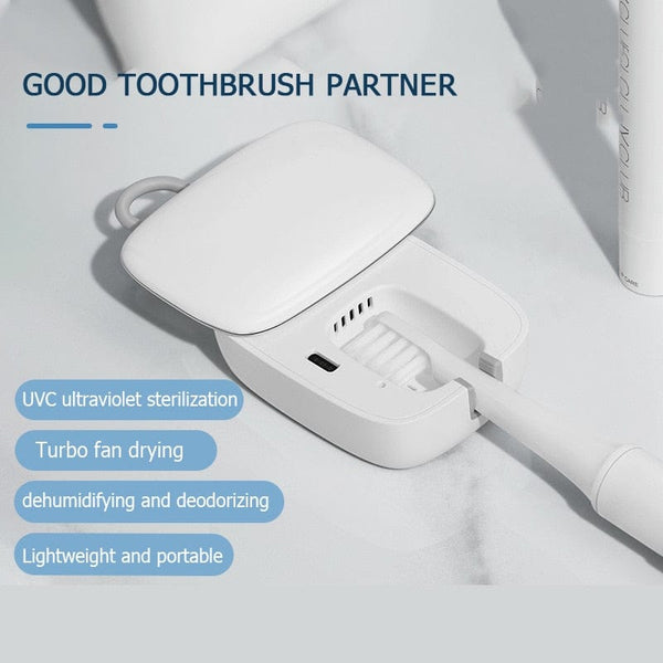 SearchFindOrder Rechargeable UV Mini Portable Toothbrush Sanitizer