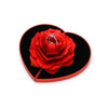 SearchFindOrder Red 3D Heart-Shaped Rose Ring Box