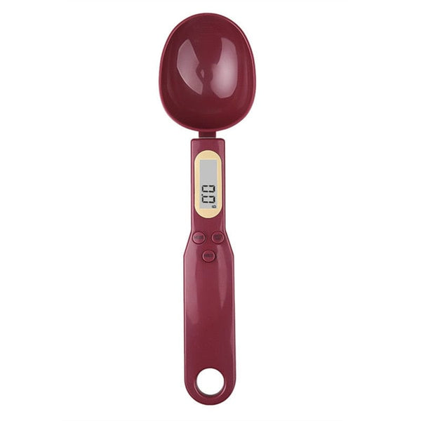 SearchFindOrder Red Digital Measuring Spoon with LCD Screen