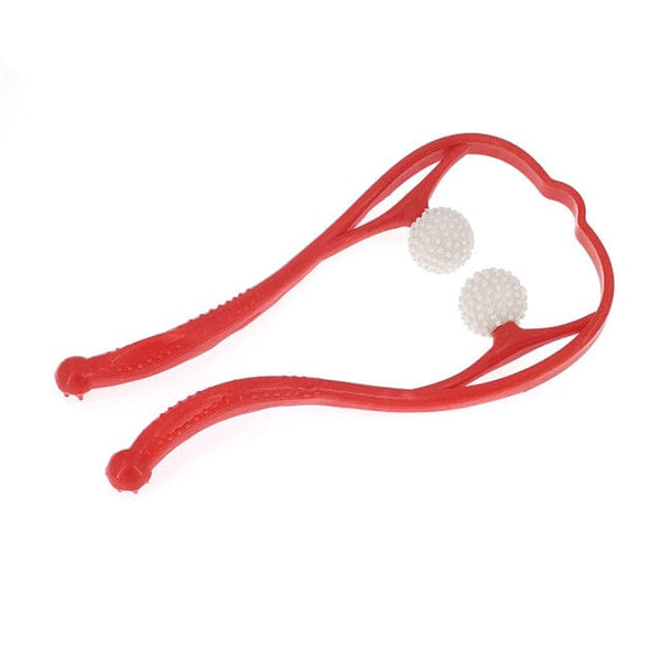 SearchFindOrder Red-Spiky Ball Acupuncture & Neck Massager