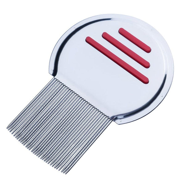SearchFindOrder Red The Professional Stainless Steel Terminator Lice Comb