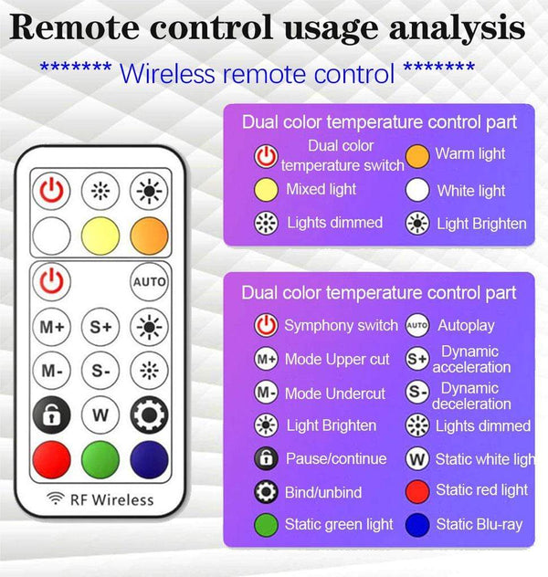 SearchFindOrder Remote Controlled 10 inch Multi-Color LED Selfie Ring Light with Stand