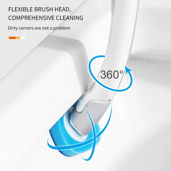 SearchFindOrder Replaceable Head Wall-mounted Disposable Toilet Brush