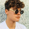 SearchFindOrder Retro Round Classic Gothic Steampunk Sunglasses (UV400)