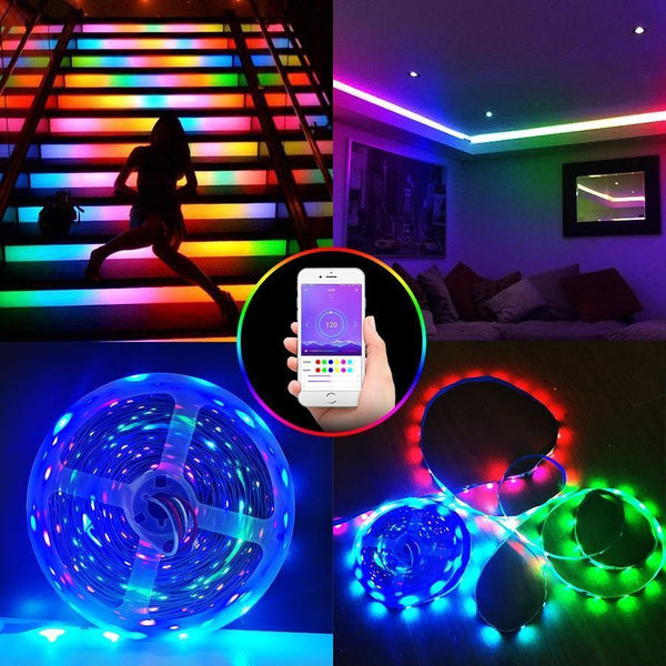 SearchFindOrder RGB Led Strip Light DC12V Full Set