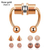 SearchFindOrder rose gold style2 Magnetic Nose Hoop Ring