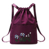 SearchFindOrder Rose Red Waterproof Folding Large Travel Backpack
