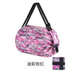 SearchFindOrder Rose red Waterproof Reusable Foldable Shopping and Travel Bag