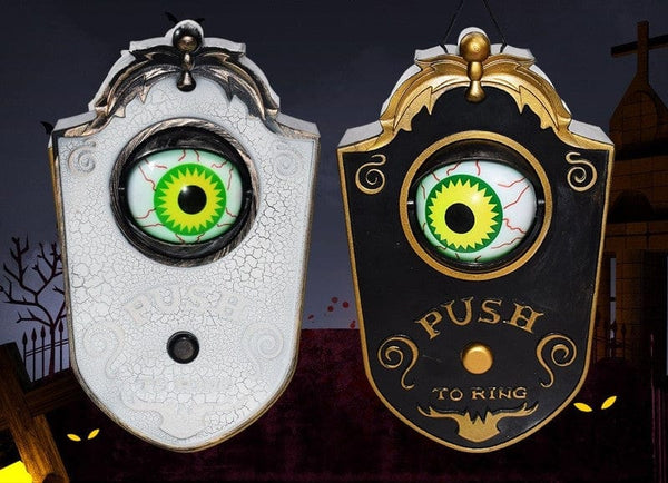 SearchFindOrder Scary One-Eyed Luminous Glowing Halloween Doorbell