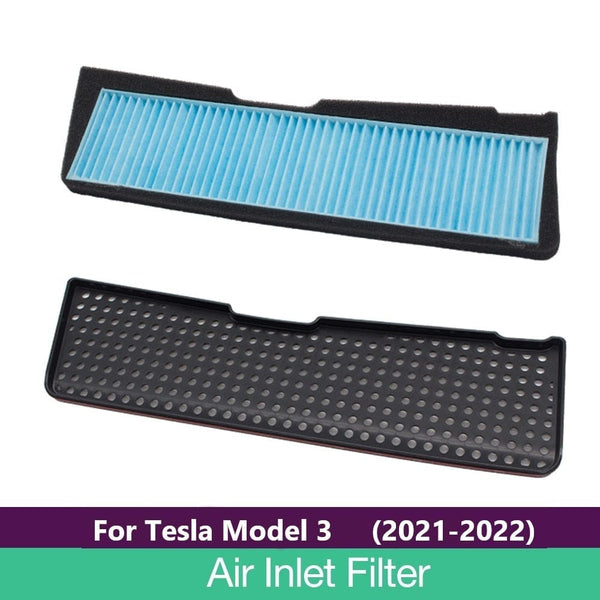 SearchFindOrder Set-1 / CN Tesla Model 3 2021-2022 Car Intake Air Flow Vent Filter