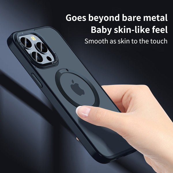 SearchFindOrder Shockproof Metal Cellphone Ring Holder Case