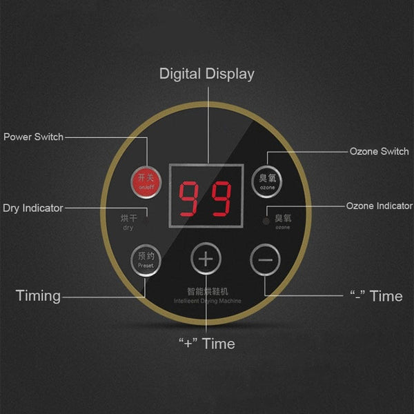 SearchFindOrder Shoe and Boot Quick Dryer and Warmer with Odor Remover