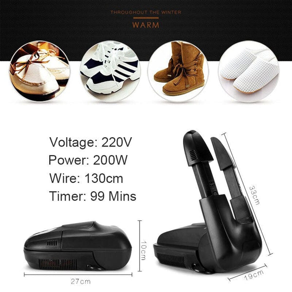 SearchFindOrder Shoe and Boot Quick Dryer and Warmer with Odor Remover