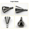 SearchFindOrder Silver hexagon type2 Stainless Steel Deburring External Chamfer Tool