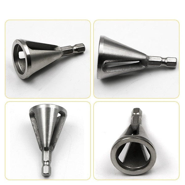 SearchFindOrder Silver hexagon type2 Threaded Rod Fixer Deburring Tool