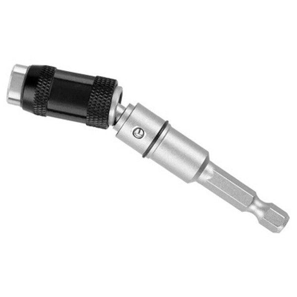 SearchFindOrder Silver Set Pivoting Magnetic Drill Bit Holder Pivoting Magnetic Drill Bit Holder