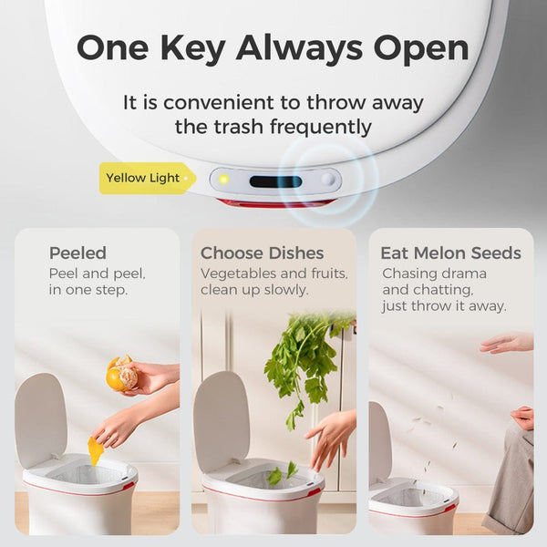 SearchFindOrder Smart Automatic Bagging Trash Can